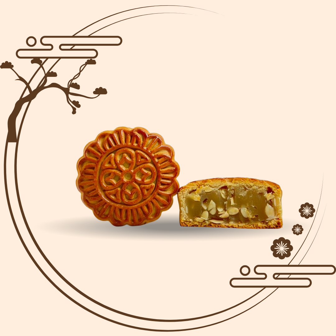 白莲蓉月饼 White Lotus Mooncake (180G)