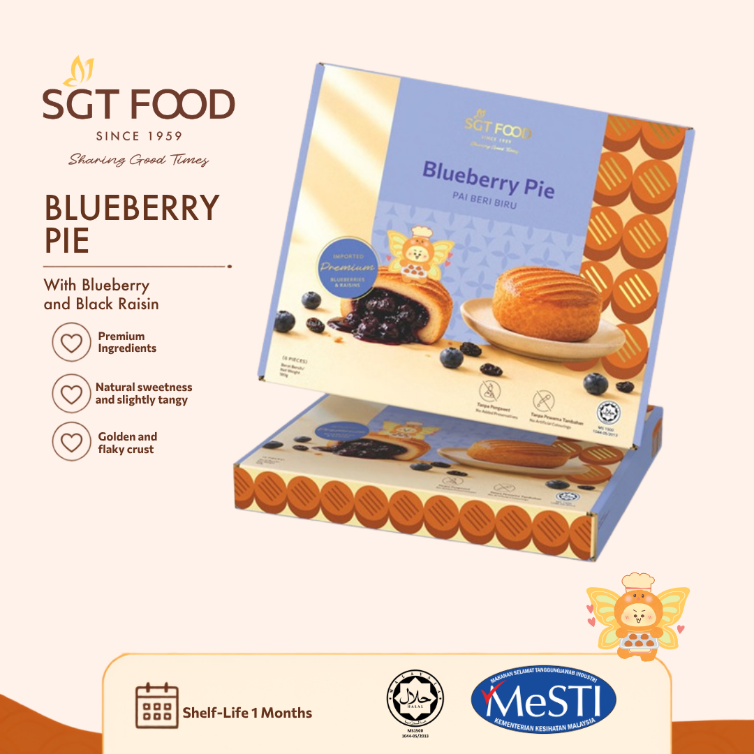 Blueberry Pie (6 pcs) 蓝莓派