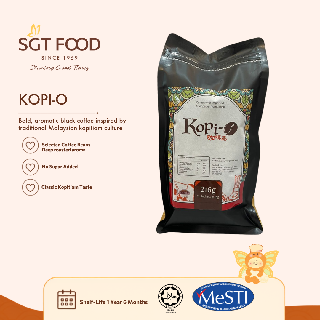 Kopi-O (12 sachets) 咖啡乌