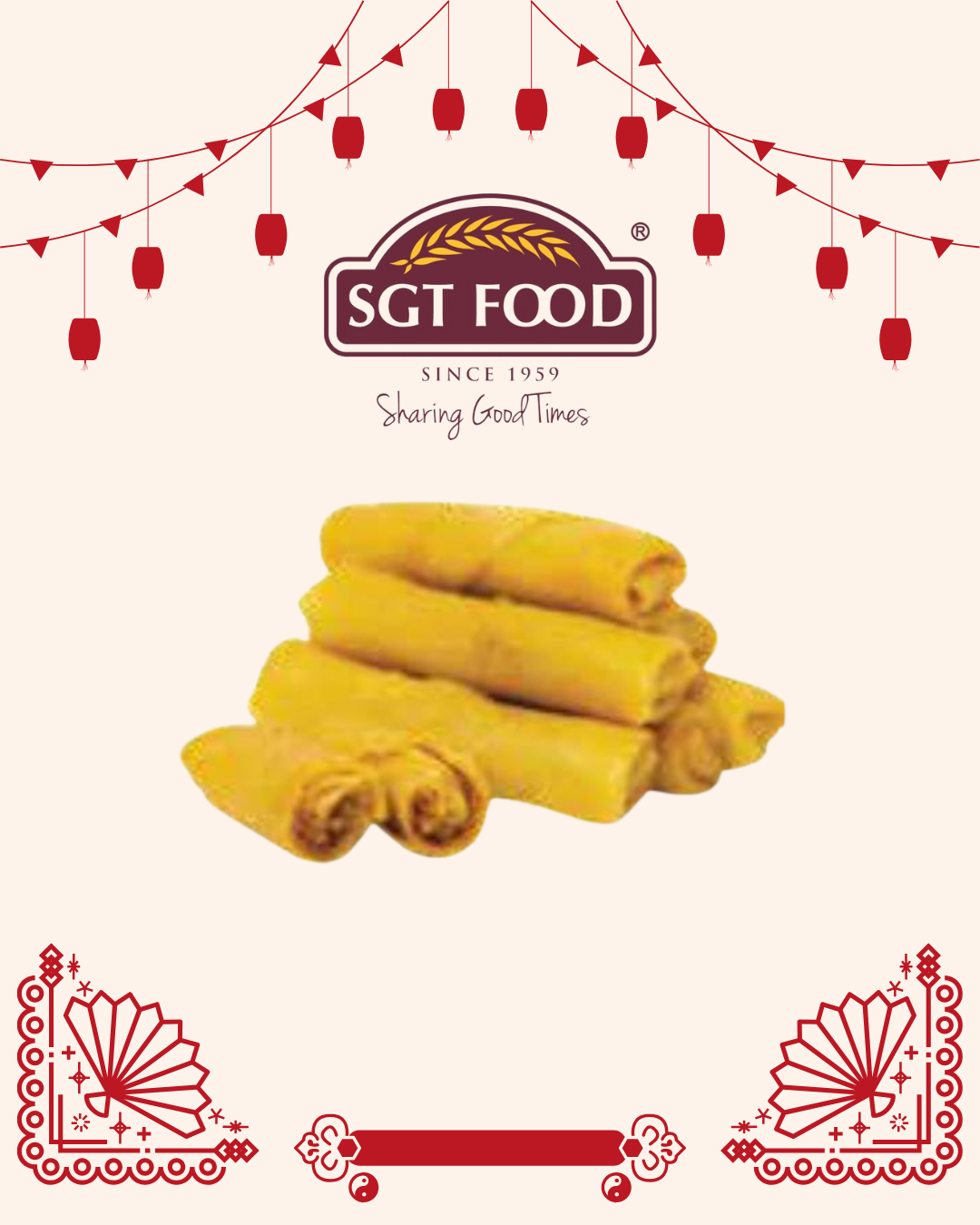 Mini Popiah Prawn Roll 虾米春卷