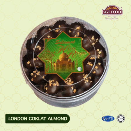 LONDON COKLAT ALMOND [RAYA COOKIES]