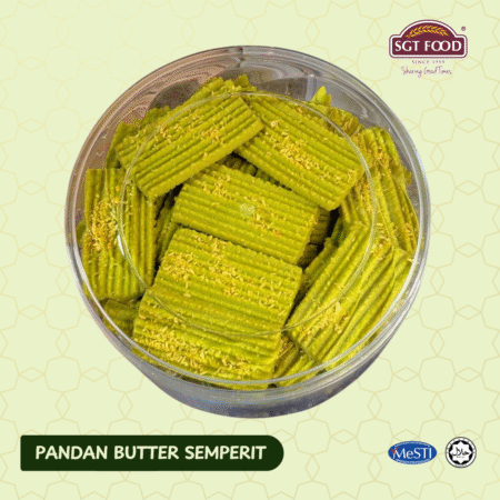 PANDAN BUTTER SEMPERIT [RAYA COOKIES]